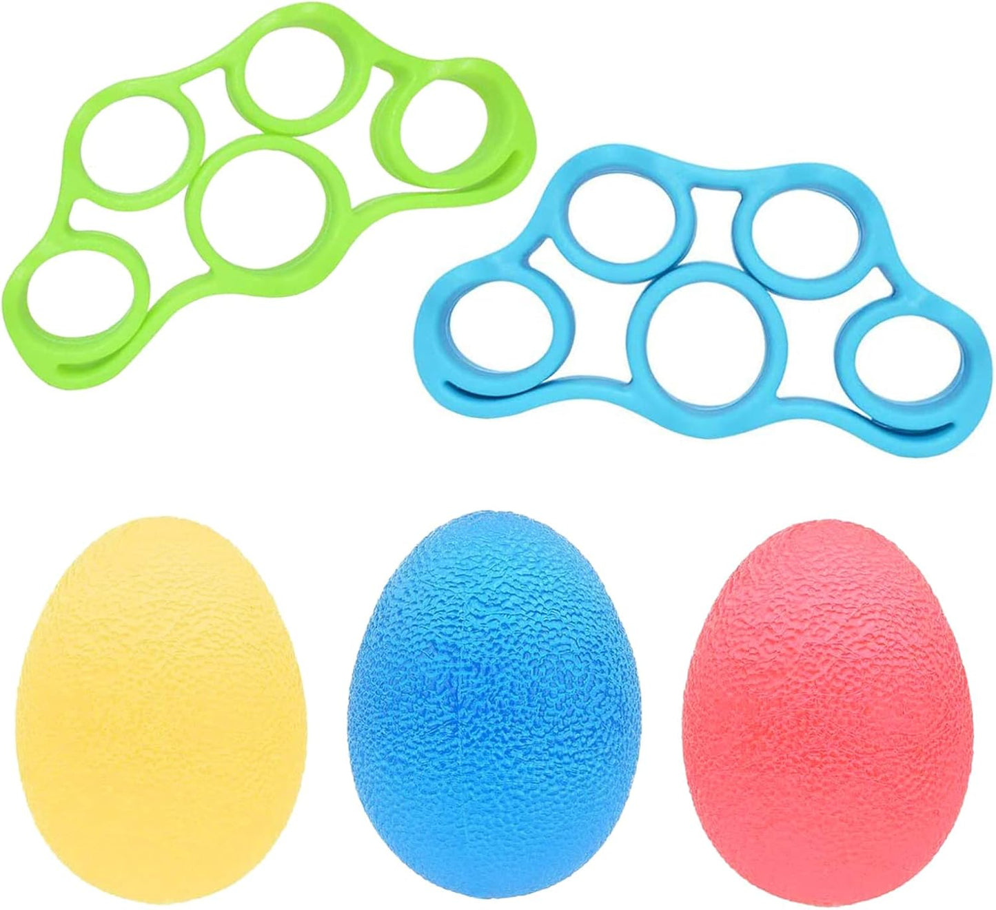 Hand Therapy Exercise Balls, Hand Grip Strength Trainer